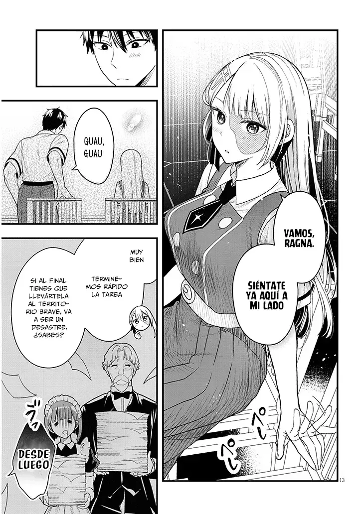 Ragna, el heredero de un noble de la frontera, es un reencarnado de Japón y este mundo es el mundo de un juego de citas que él conocía Capítulo 12.1 - Page 16
