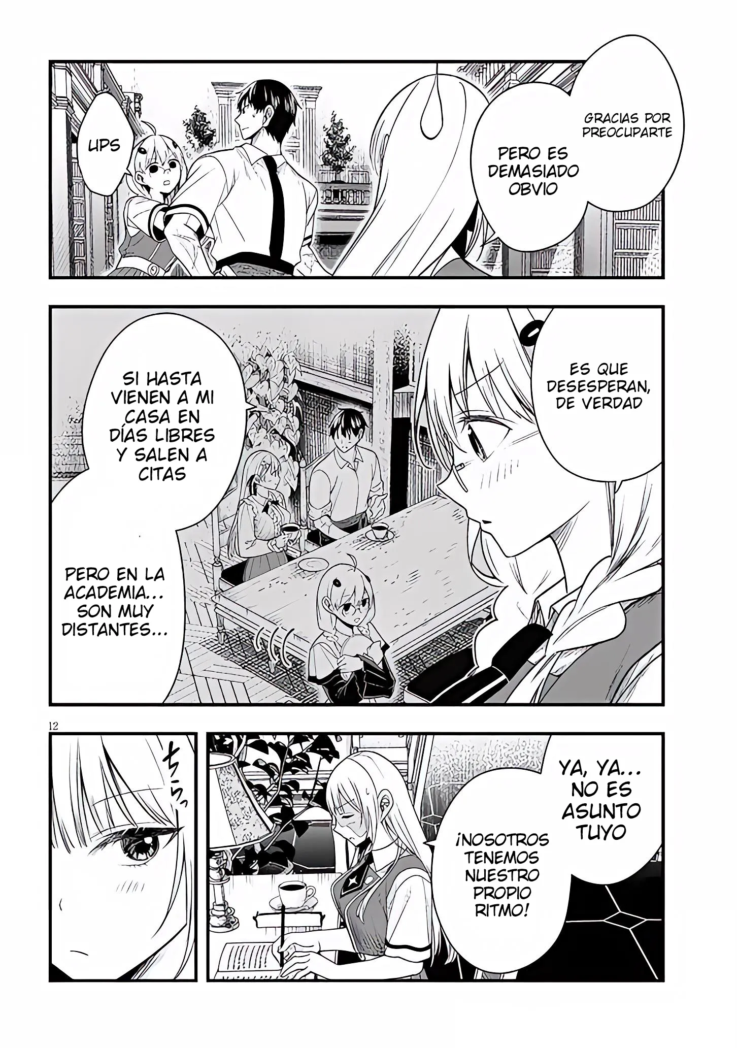 Ragna, el heredero de un noble de la frontera, es un reencarnado de Japón y este mundo es el mundo de un juego de citas que él conocía Capítulo 12 - Page 14