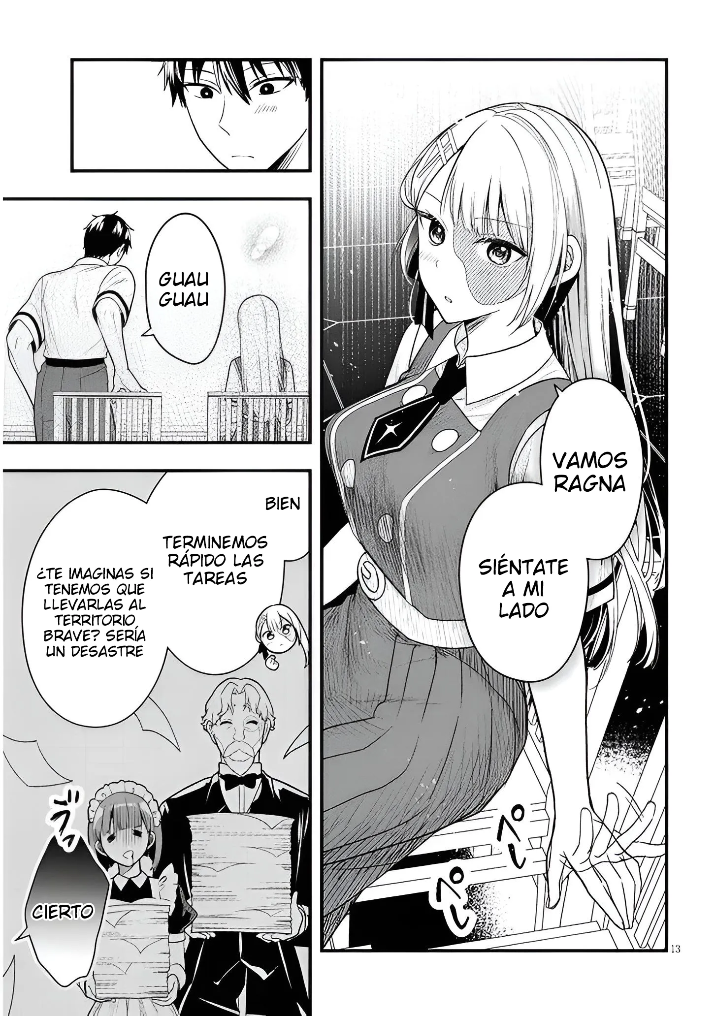 Ragna, el heredero de un noble de la frontera, es un reencarnado de Japón y este mundo es el mundo de un juego de citas que él conocía Capítulo 12 - Page 15
