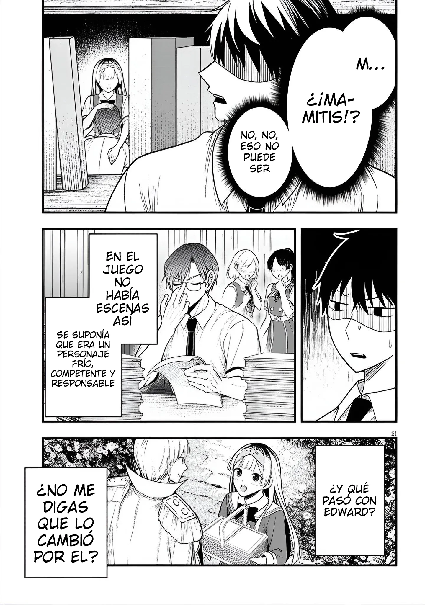 Ragna, el heredero de un noble de la frontera, es un reencarnado de Japón y este mundo es el mundo de un juego de citas que él conocía Capítulo 12 - Page 23