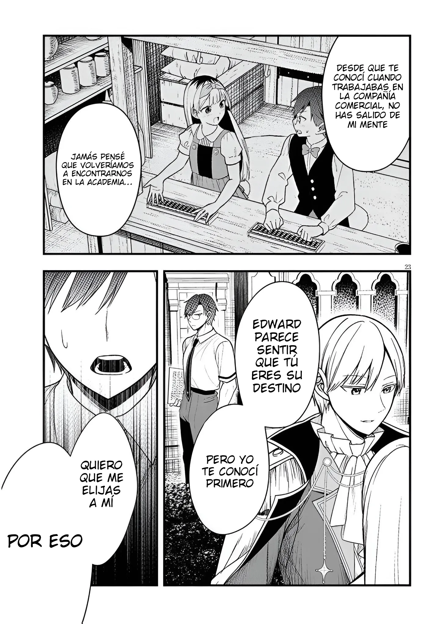 Ragna, el heredero de un noble de la frontera, es un reencarnado de Japón y este mundo es el mundo de un juego de citas que él conocía Capítulo 12 - Page 25