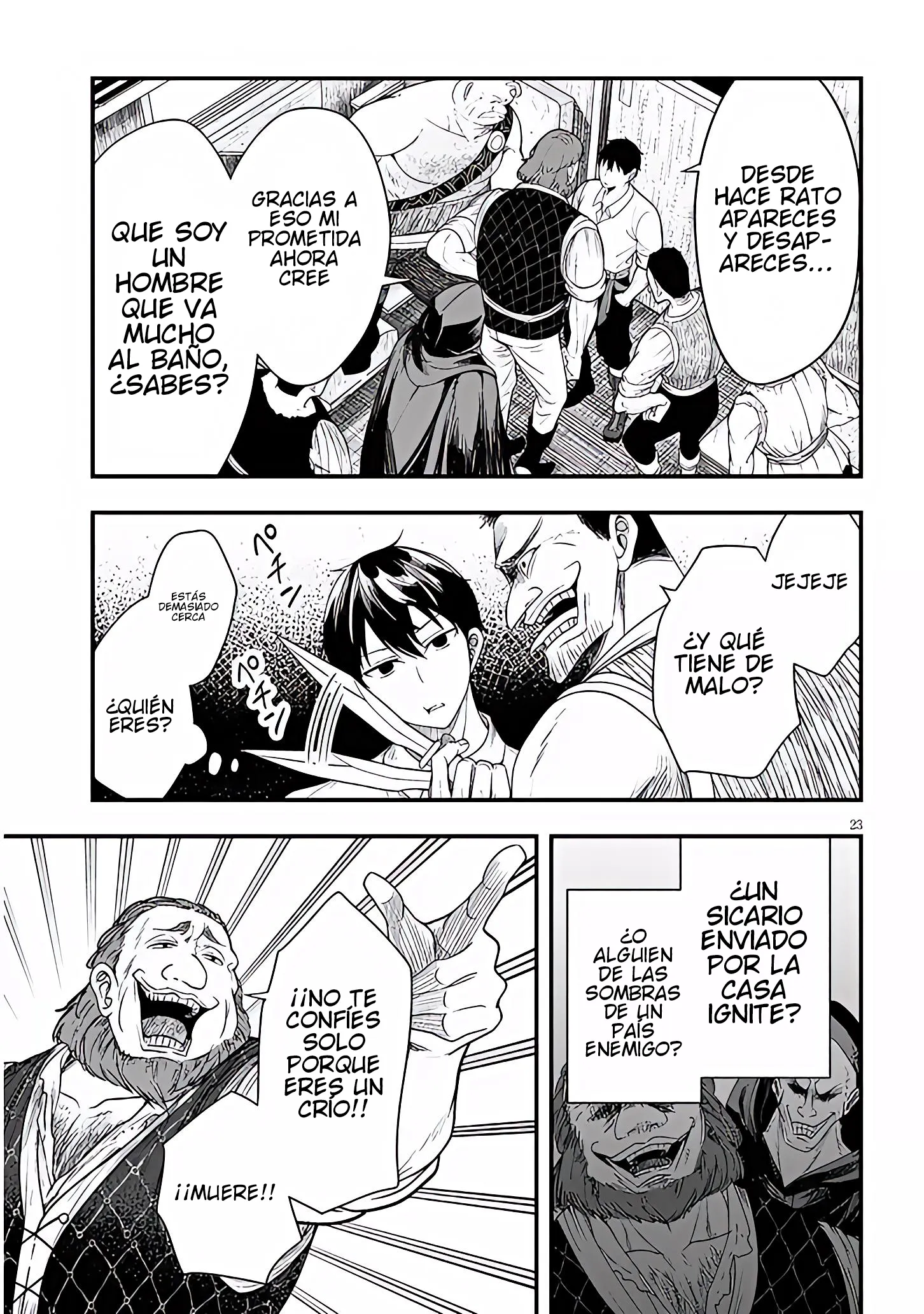 Ragna, el heredero de un noble de la frontera, es un reencarnado de Japón y este mundo es el mundo de un juego de citas que él conocía Capítulo 13 - Page 24