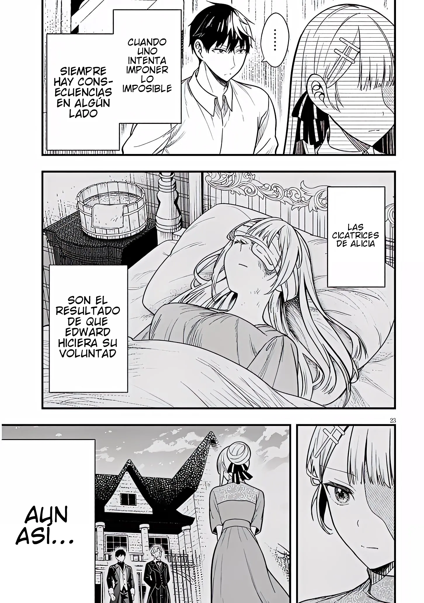 Ragna, el heredero de un noble de la frontera, es un reencarnado de Japón y este mundo es el mundo de un juego de citas que él conocía Capítulo 14 - Page 24