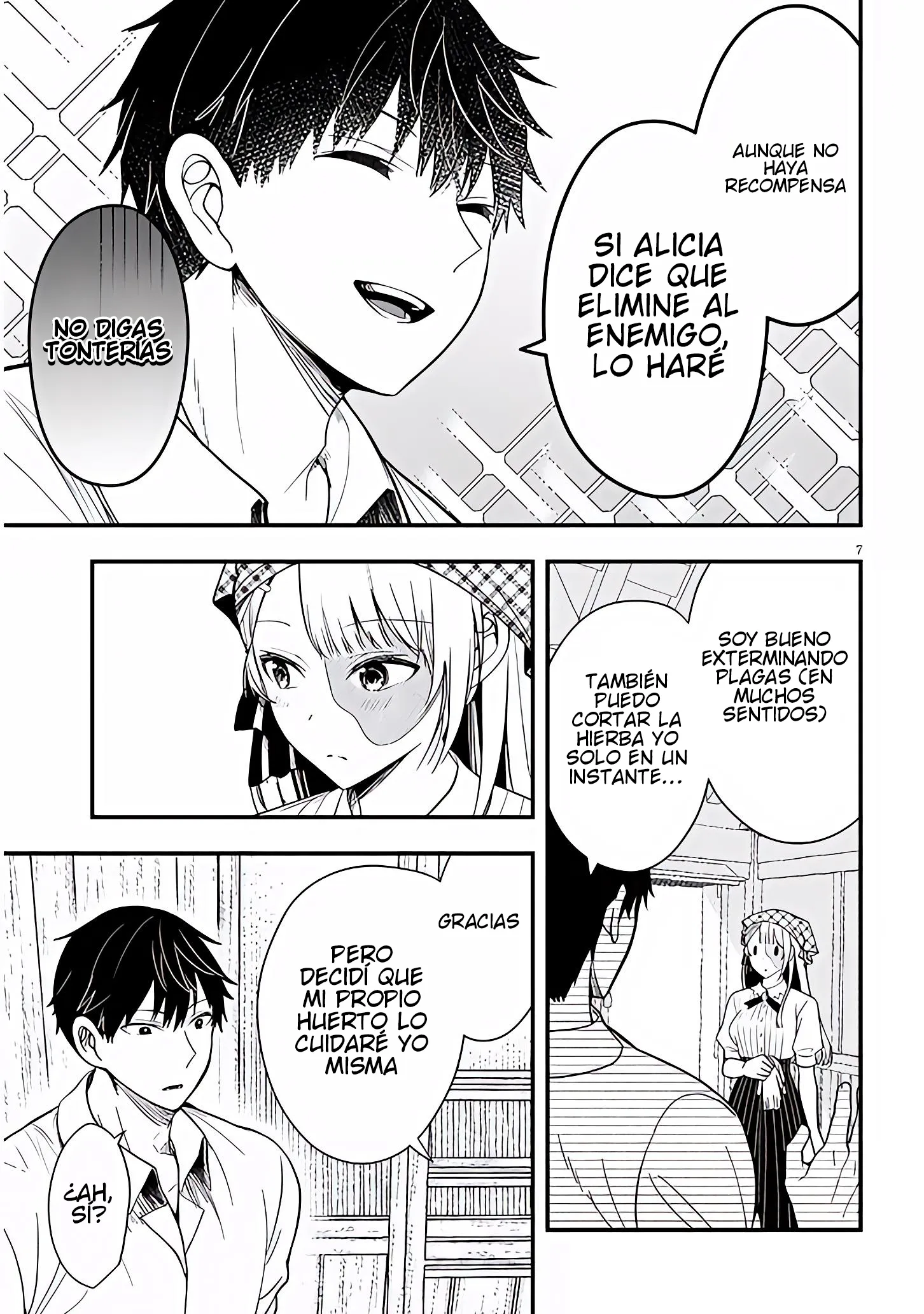 Ragna, el heredero de un noble de la frontera, es un reencarnado de Japón y este mundo es el mundo de un juego de citas que él conocía Capítulo 15.5 - Page 7