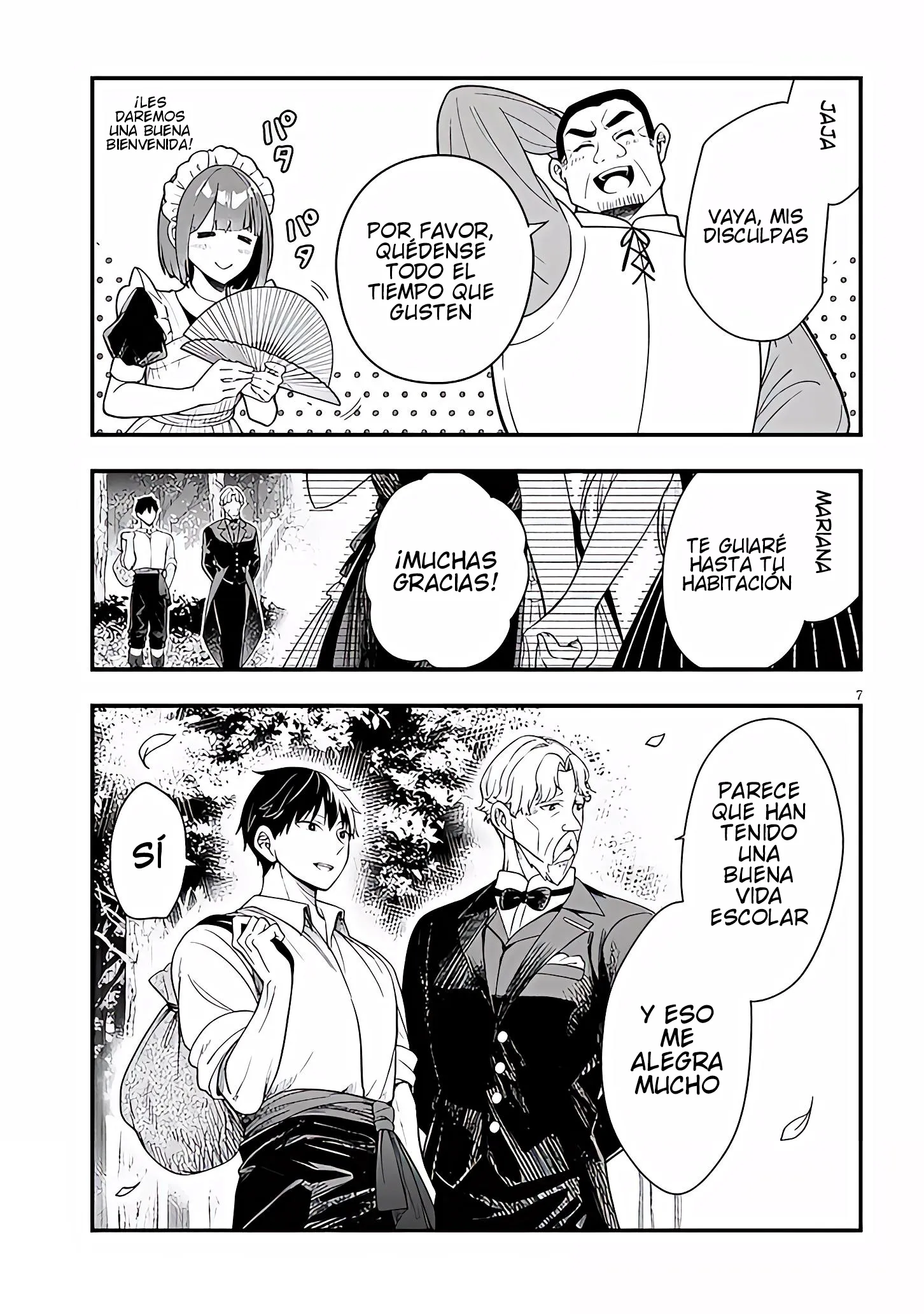 Ragna, el heredero de un noble de la frontera, es un reencarnado de Japón y este mundo es el mundo de un juego de citas que él conocía Capítulo 15 - Page 8
