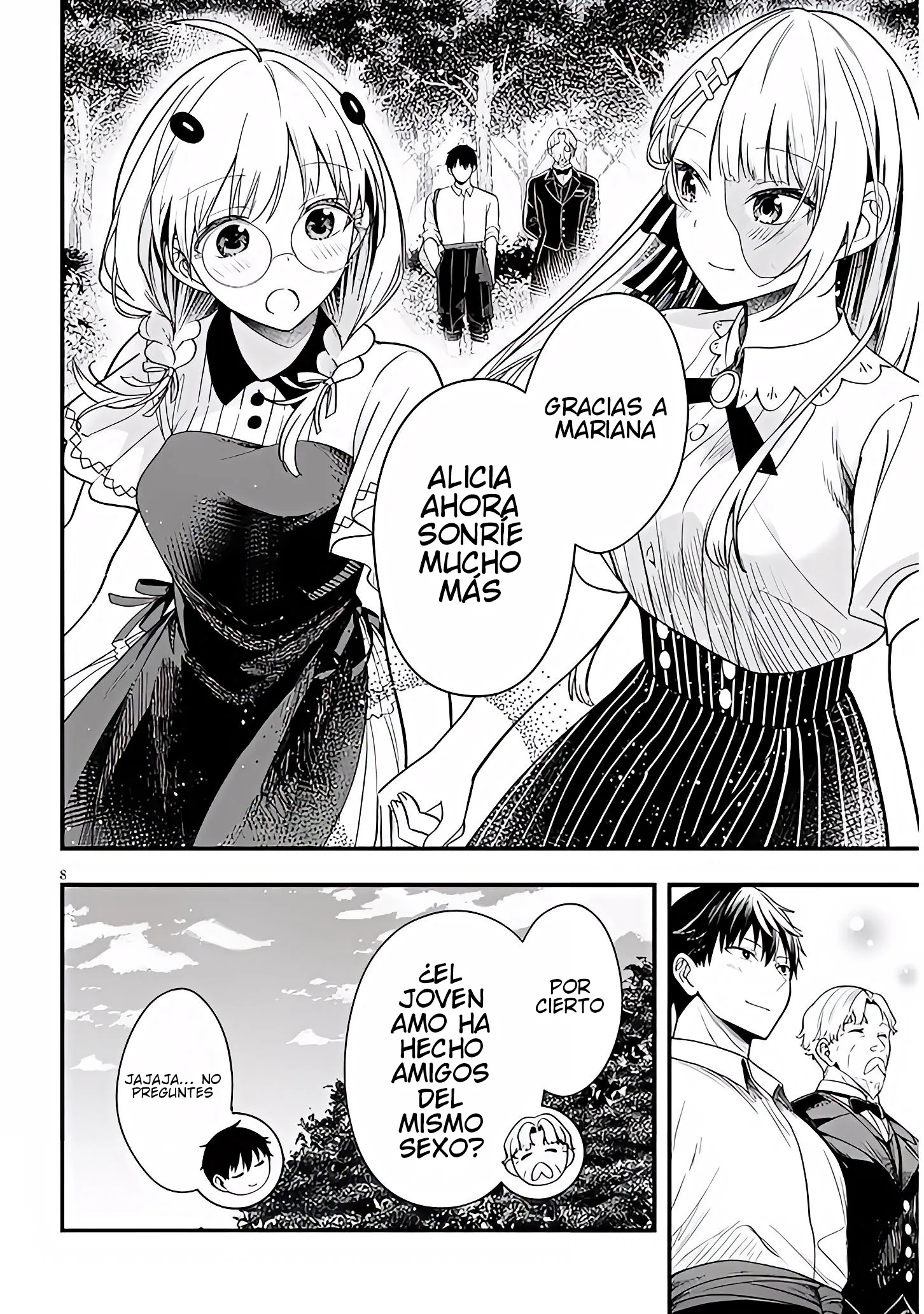 Ragna, el heredero de un noble de la frontera, es un reencarnado de Japón y este mundo es el mundo de un juego de citas que él conocía Capítulo 15 - Page 9