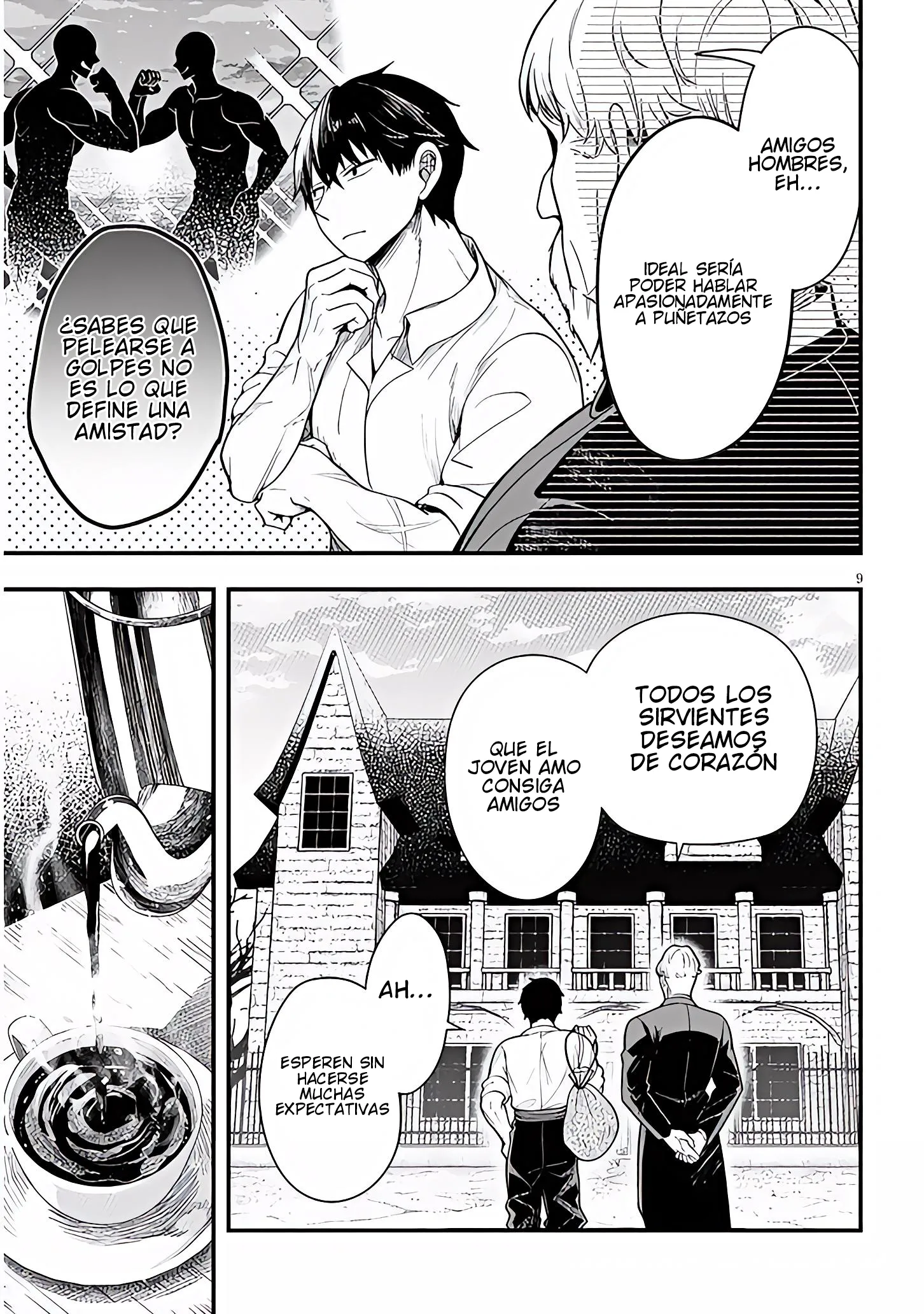Ragna, el heredero de un noble de la frontera, es un reencarnado de Japón y este mundo es el mundo de un juego de citas que él conocía Capítulo 15 - Page 10