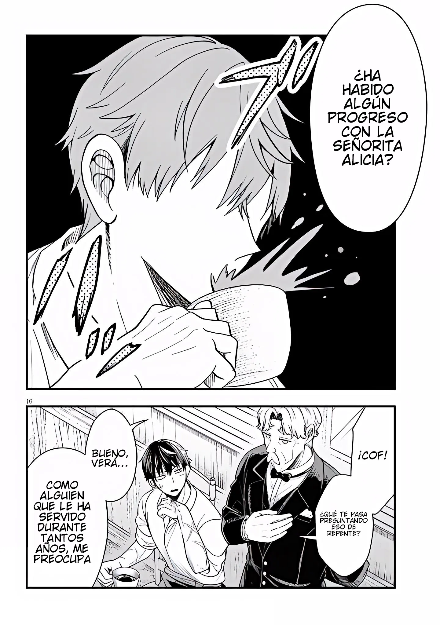 Ragna, el heredero de un noble de la frontera, es un reencarnado de Japón y este mundo es el mundo de un juego de citas que él conocía Capítulo 15 - Page 17