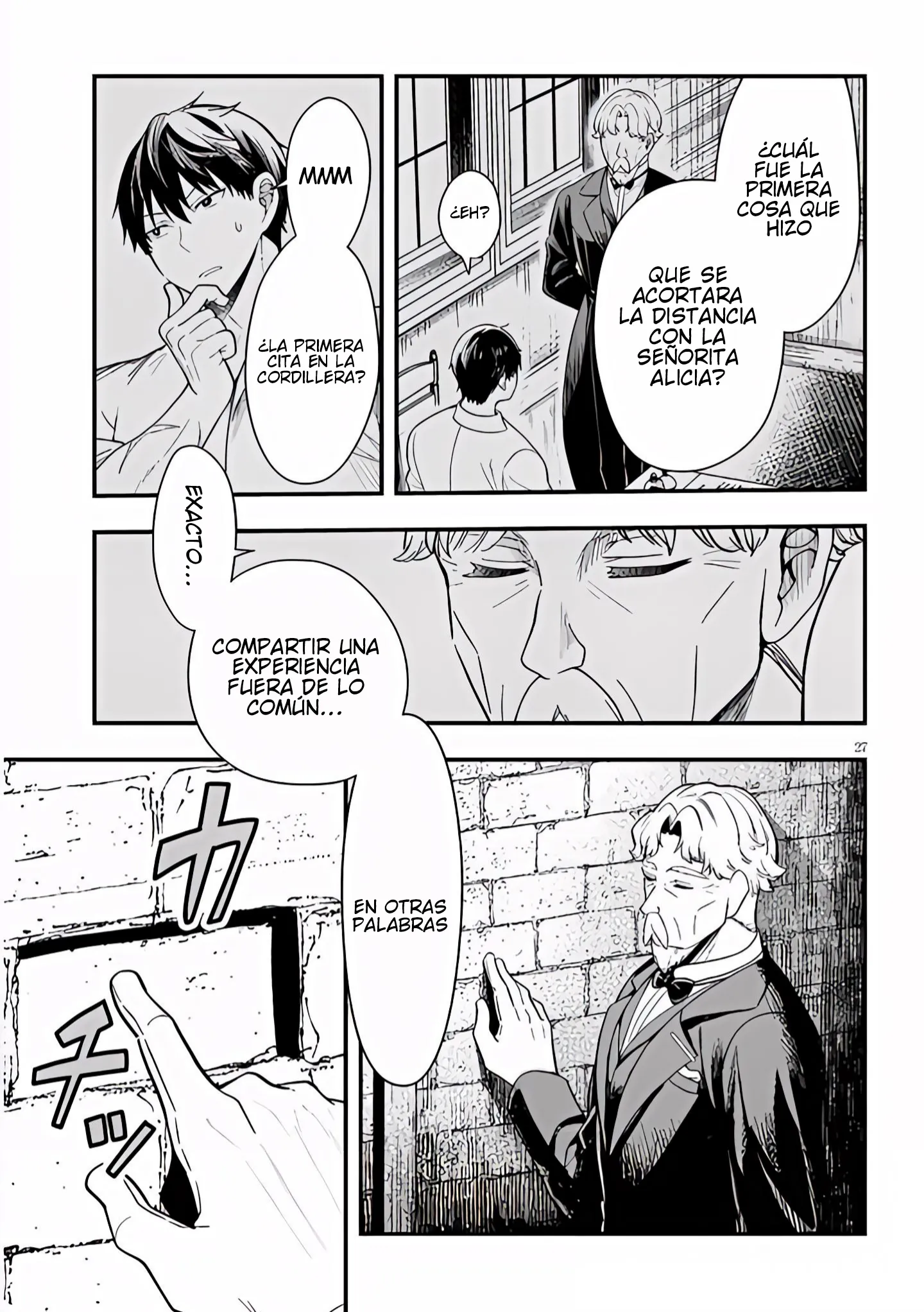 Ragna, el heredero de un noble de la frontera, es un reencarnado de Japón y este mundo es el mundo de un juego de citas que él conocía Capítulo 15 - Page 28