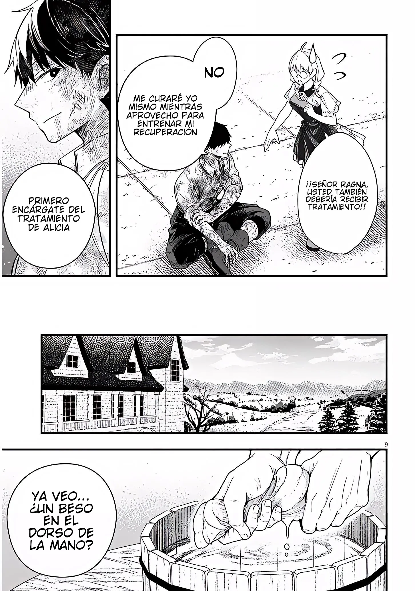 Ragna, el heredero de un noble de la frontera, es un reencarnado de Japón y este mundo es el mundo de un juego de citas que él conocía Capítulo 17 - Page 10