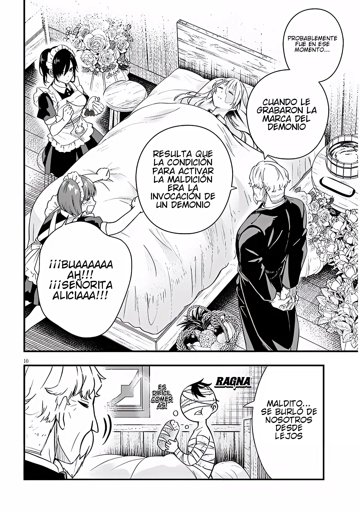 Ragna, el heredero de un noble de la frontera, es un reencarnado de Japón y este mundo es el mundo de un juego de citas que él conocía Capítulo 17 - Page 11