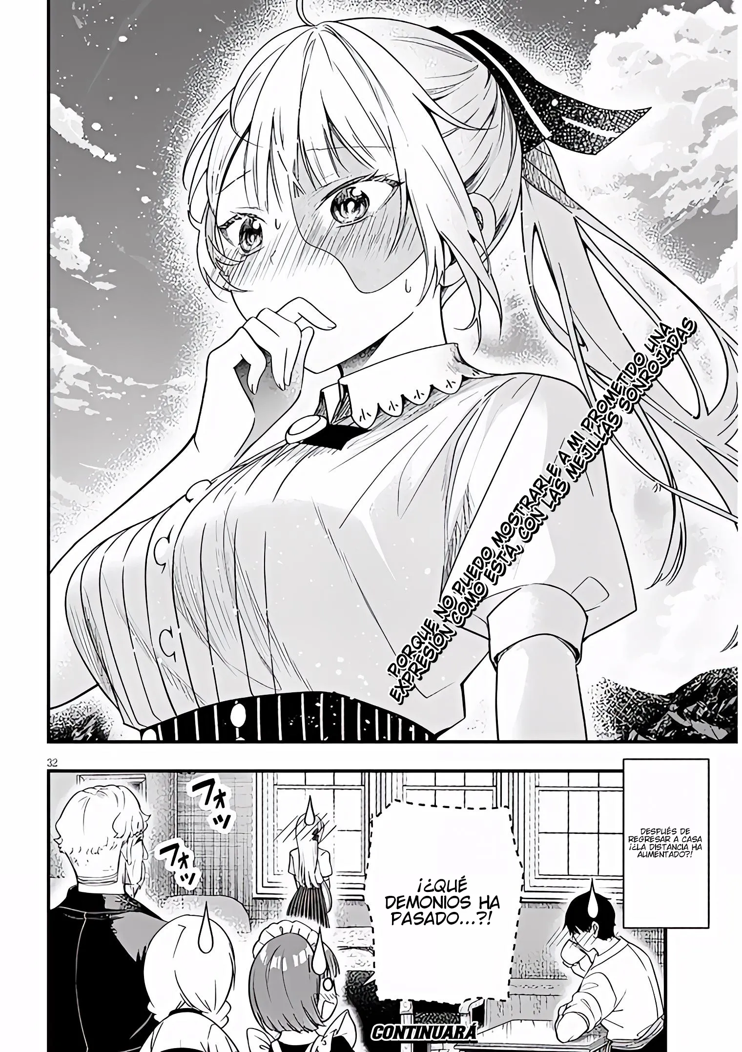 Ragna, el heredero de un noble de la frontera, es un reencarnado de Japón y este mundo es el mundo de un juego de citas que él conocía Capítulo 17 - Page 32