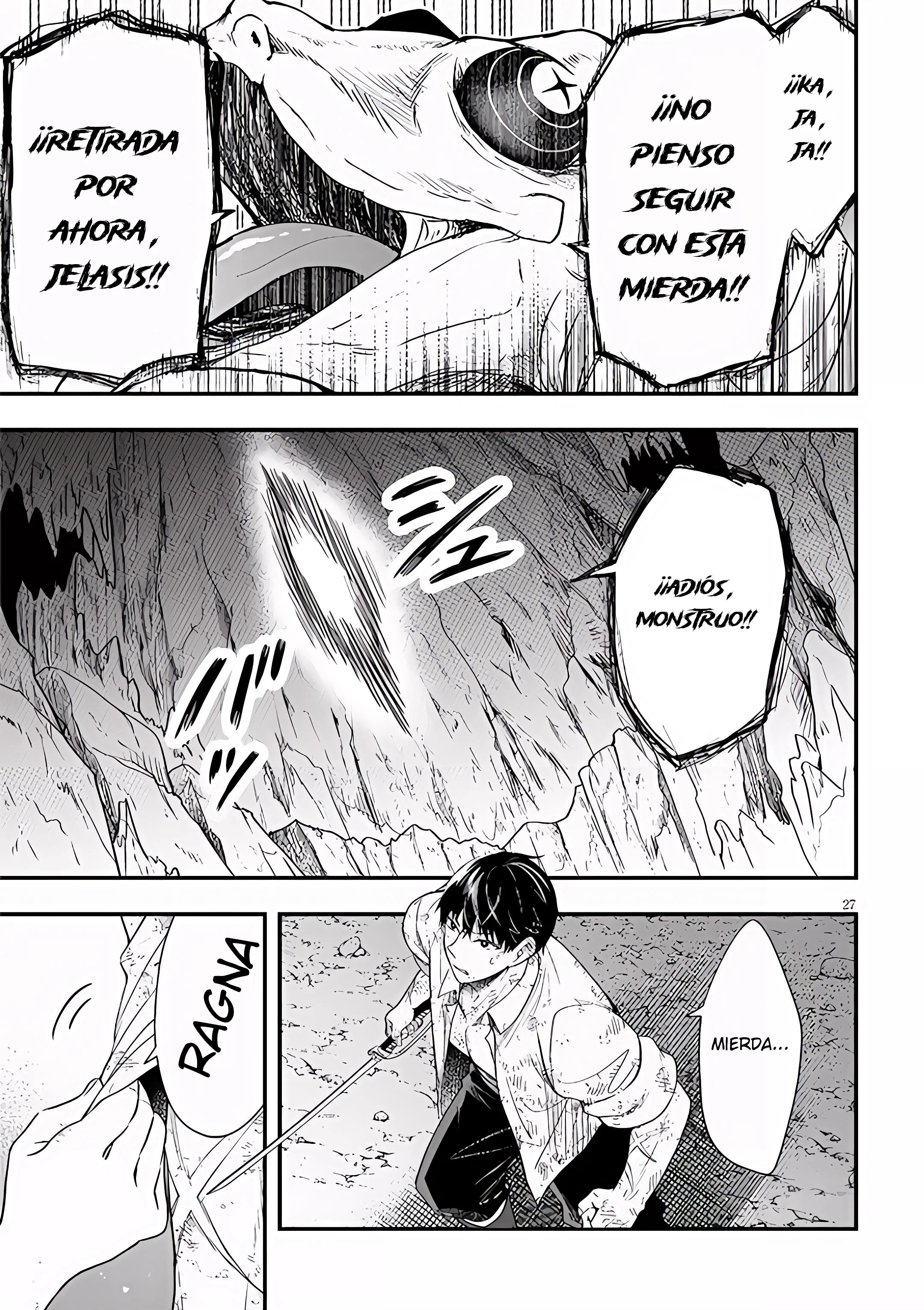 Ragna, el heredero de un noble de la frontera, es un reencarnado de Japón y este mundo es el mundo de un juego de citas que él conocía Capítulo 19 - Page 28
