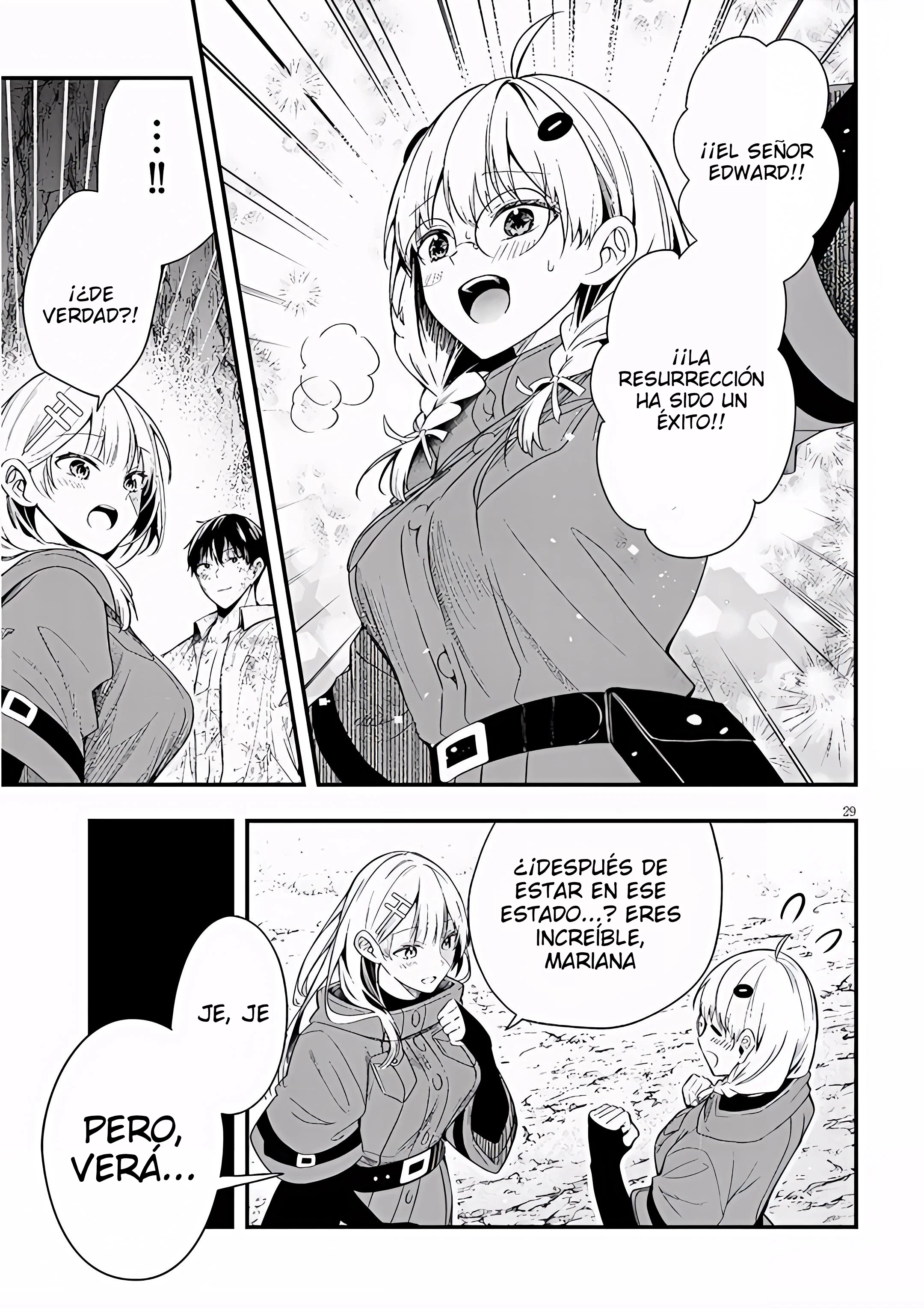 Ragna, el heredero de un noble de la frontera, es un reencarnado de Japón y este mundo es el mundo de un juego de citas que él conocía Capítulo 19 - Page 30