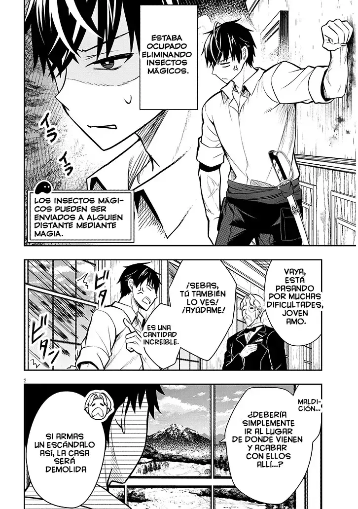 Ragna, el heredero de un noble de la frontera, es un reencarnado de Japón y este mundo es el mundo de un juego de citas que él conocía Capítulo 2 - Page 5