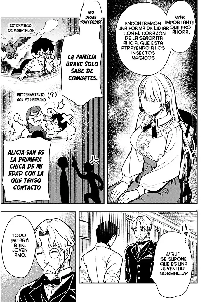 Ragna, el heredero de un noble de la frontera, es un reencarnado de Japón y este mundo es el mundo de un juego de citas que él conocía Capítulo 2 - Page 6