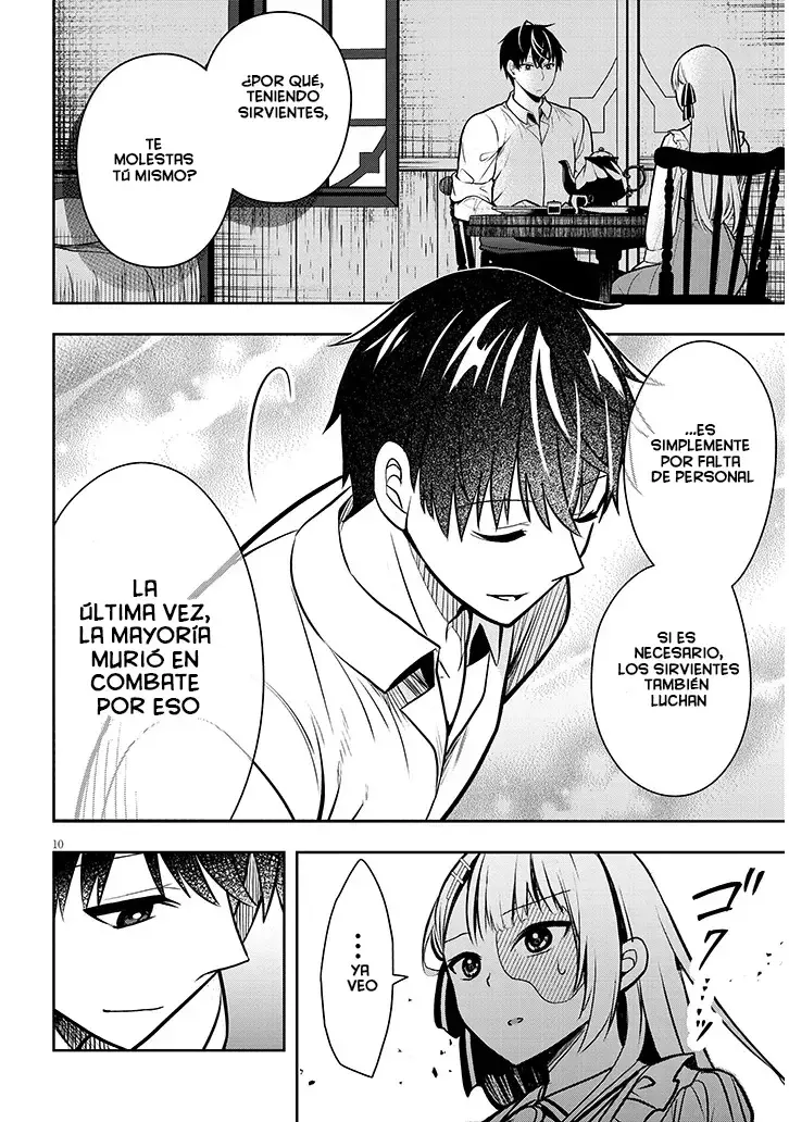 Ragna, el heredero de un noble de la frontera, es un reencarnado de Japón y este mundo es el mundo de un juego de citas que él conocía Capítulo 2 - Page 13