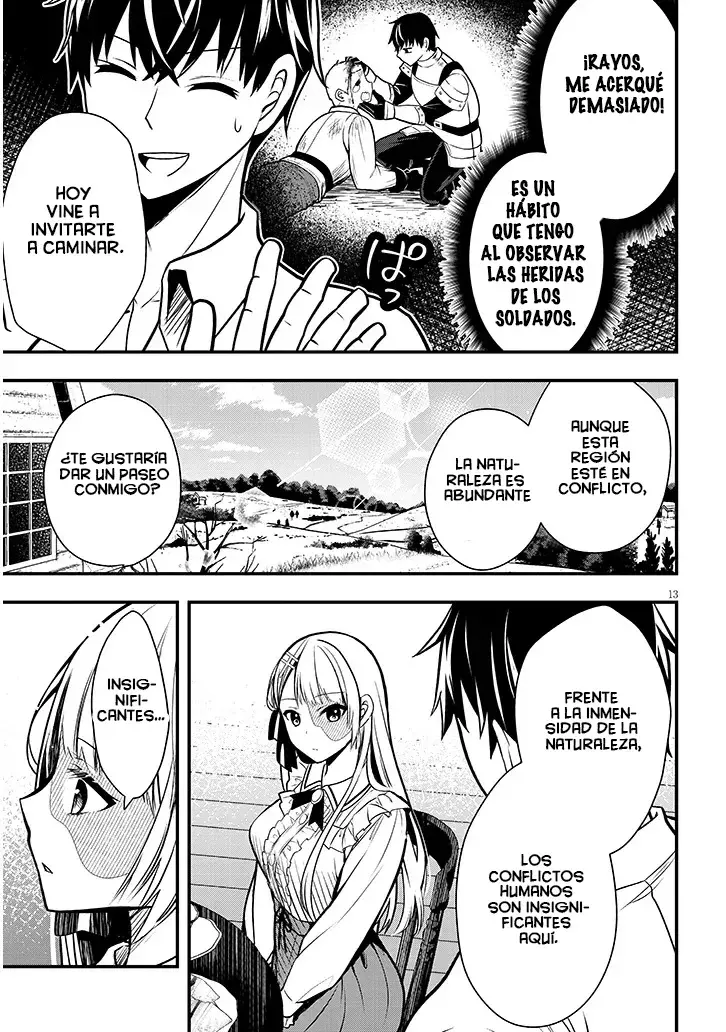 Ragna, el heredero de un noble de la frontera, es un reencarnado de Japón y este mundo es el mundo de un juego de citas que él conocía Capítulo 2 - Page 16