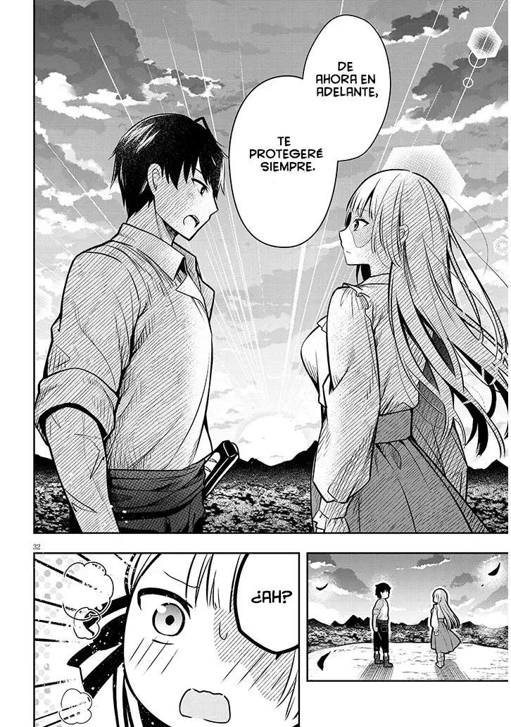 Ragna, el heredero de un noble de la frontera, es un reencarnado de Japón y este mundo es el mundo de un juego de citas que él conocía Capítulo 2 - Page 34
