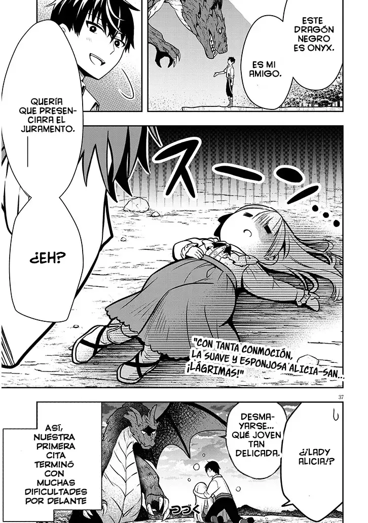 Ragna, el heredero de un noble de la frontera, es un reencarnado de Japón y este mundo es el mundo de un juego de citas que él conocía Capítulo 2 - Page 39