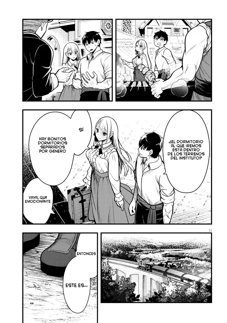 Ragna, el heredero de un noble de la frontera, es un reencarnado de Japón y este mundo es el mundo de un juego de citas que él conocía Capítulo 4 - Page 14