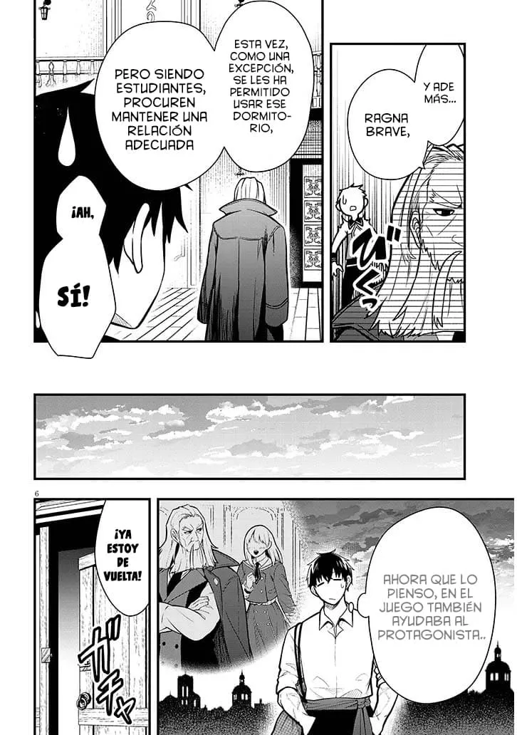 Ragna, el heredero de un noble de la frontera, es un reencarnado de Japón y este mundo es el mundo de un juego de citas que él conocía Capítulo 5 - Page 9
