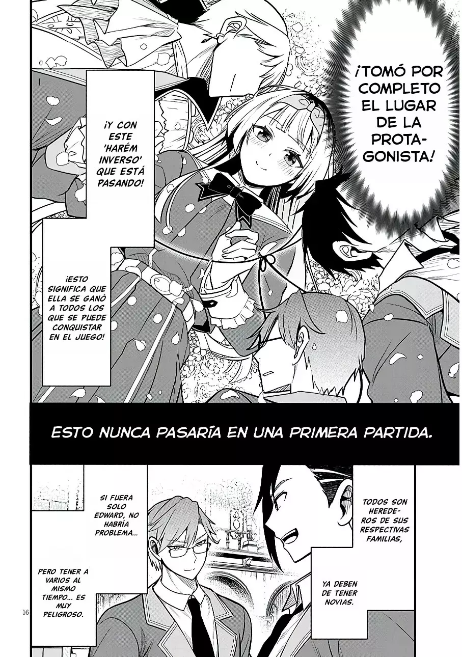 Ragna, el heredero de un noble de la frontera, es un reencarnado de Japón y este mundo es el mundo de un juego de citas que él conocía Capítulo 7 - Page 17