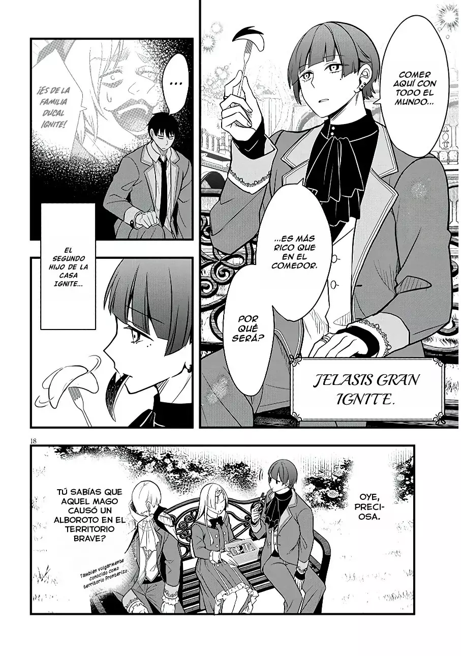 Ragna, el heredero de un noble de la frontera, es un reencarnado de Japón y este mundo es el mundo de un juego de citas que él conocía Capítulo 7 - Page 19