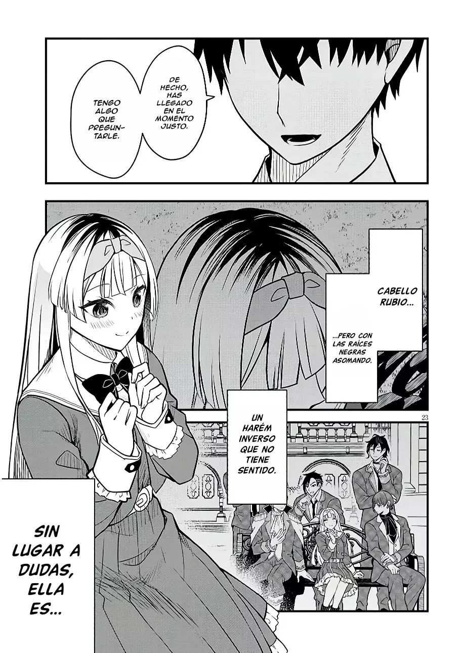 Ragna, el heredero de un noble de la frontera, es un reencarnado de Japón y este mundo es el mundo de un juego de citas que él conocía Capítulo 7 - Page 24