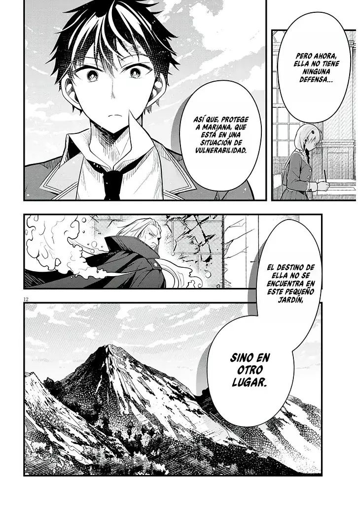 Ragna, el heredero de un noble de la frontera, es un reencarnado de Japón y este mundo es el mundo de un juego de citas que él conocía Capítulo 8 - Page 12