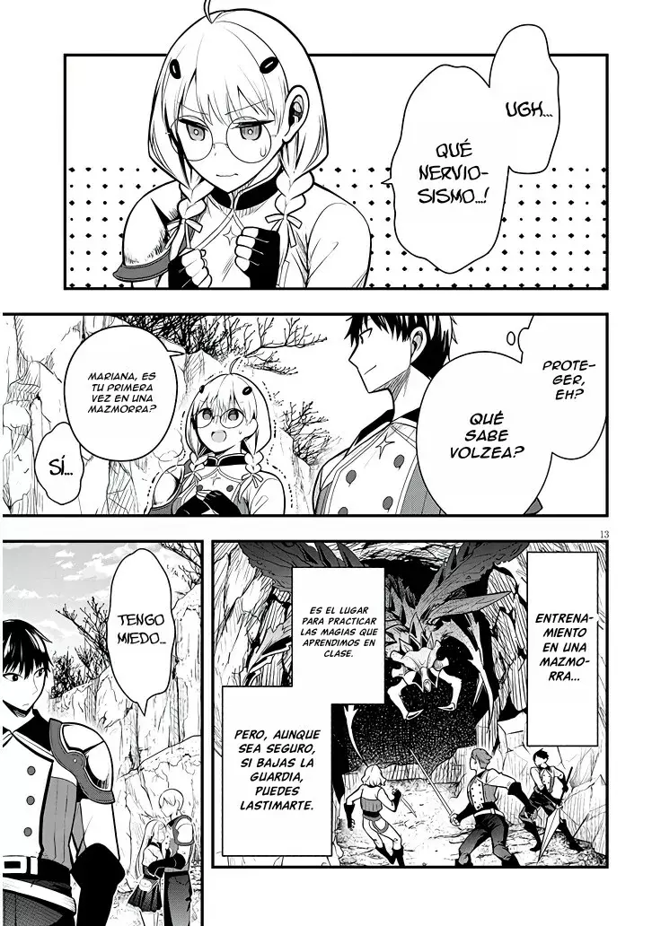 Ragna, el heredero de un noble de la frontera, es un reencarnado de Japón y este mundo es el mundo de un juego de citas que él conocía Capítulo 8 - Page 13