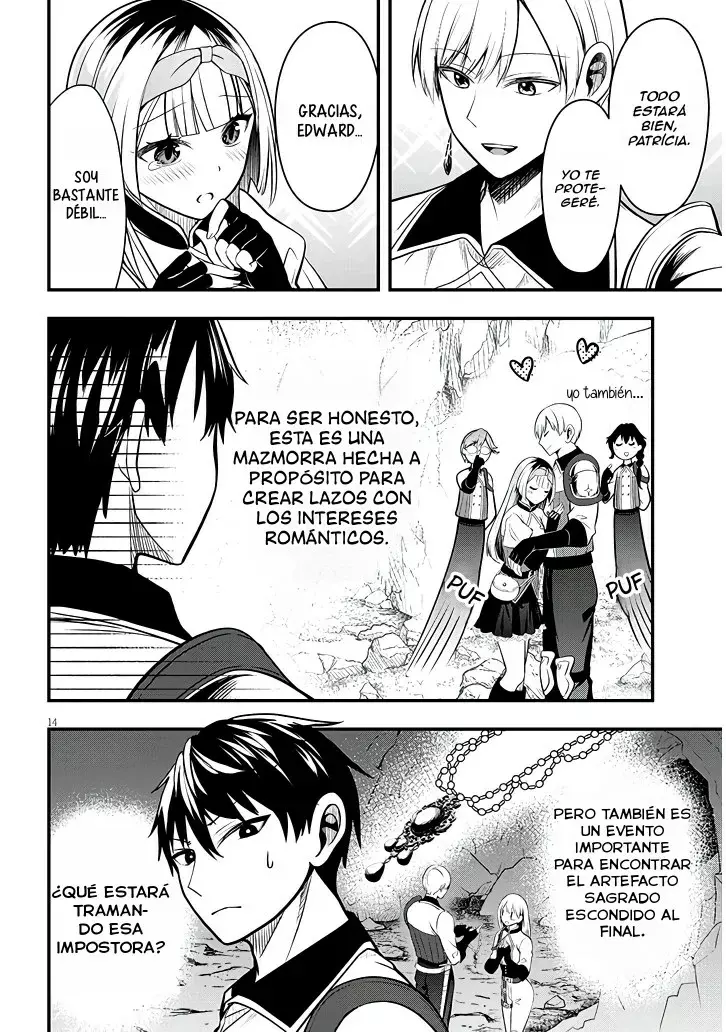 Ragna, el heredero de un noble de la frontera, es un reencarnado de Japón y este mundo es el mundo de un juego de citas que él conocía Capítulo 8 - Page 14