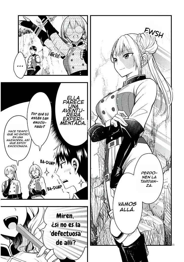 Ragna, el heredero de un noble de la frontera, es un reencarnado de Japón y este mundo es el mundo de un juego de citas que él conocía Capítulo 8 - Page 15