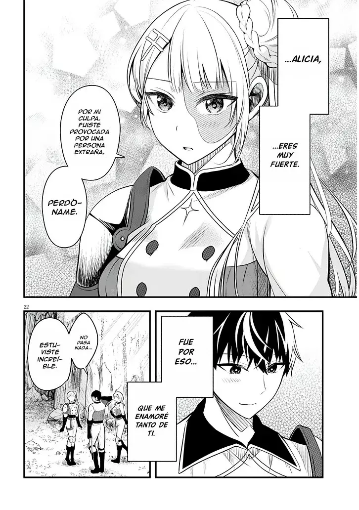 Ragna, el heredero de un noble de la frontera, es un reencarnado de Japón y este mundo es el mundo de un juego de citas que él conocía Capítulo 8 - Page 22