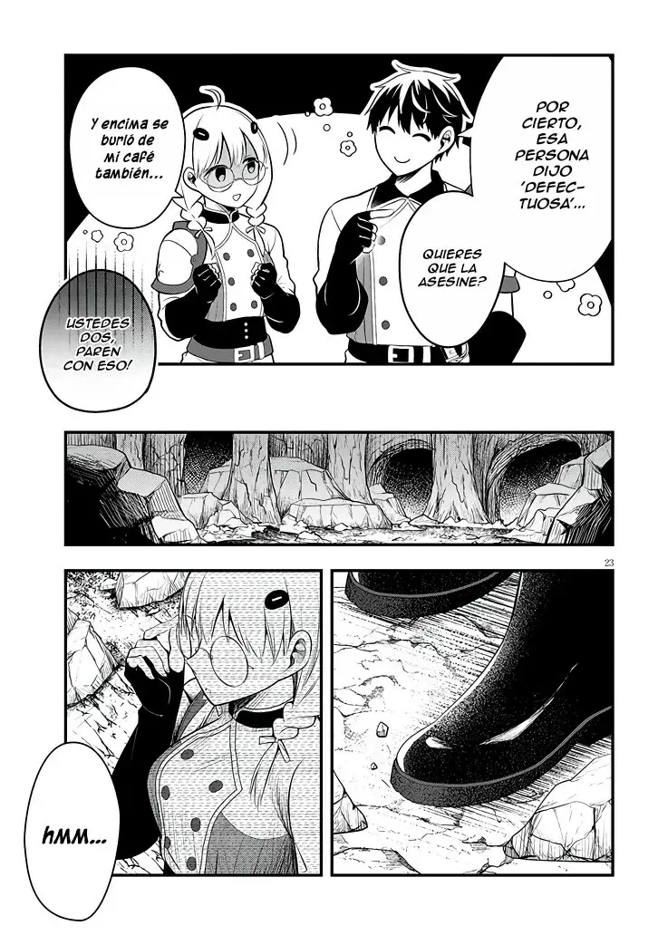 Ragna, el heredero de un noble de la frontera, es un reencarnado de Japón y este mundo es el mundo de un juego de citas que él conocía Capítulo 8 - Page 23