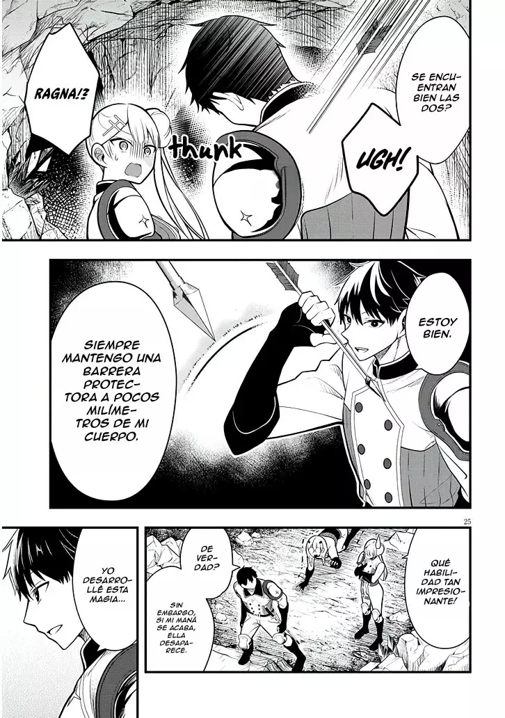 Ragna, el heredero de un noble de la frontera, es un reencarnado de Japón y este mundo es el mundo de un juego de citas que él conocía Capítulo 8 - Page 25