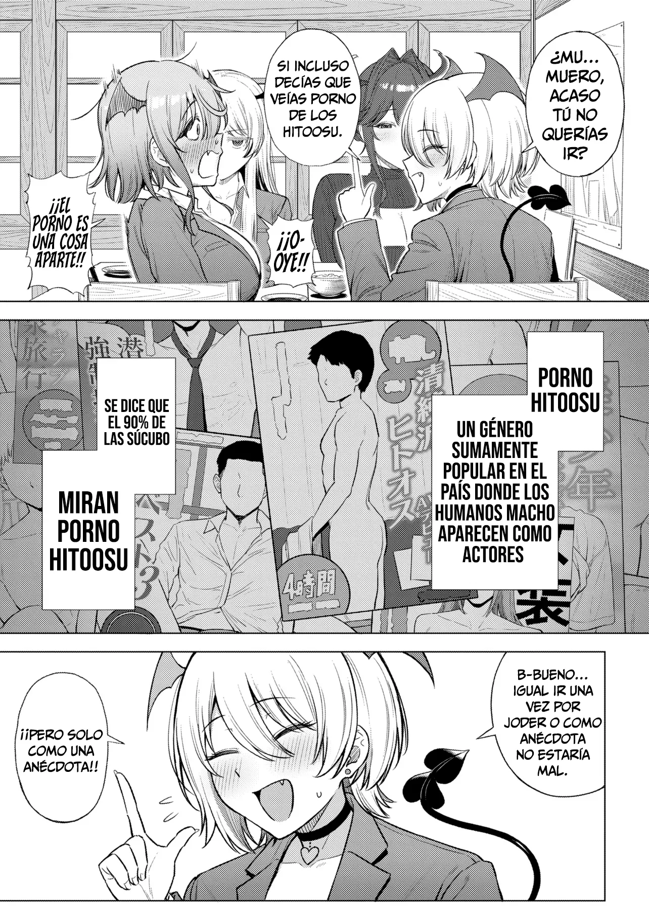 Hitoosu en la tierra de las Súcubos Capítulo 1 - Page 9