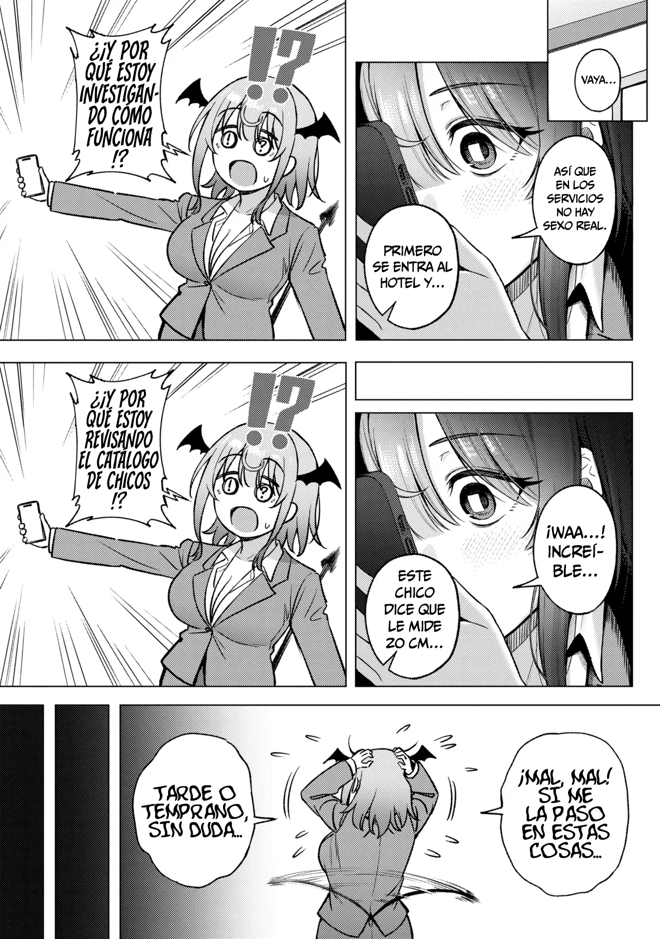 Hitoosu en la tierra de las Súcubos Capítulo 1 - Page 16