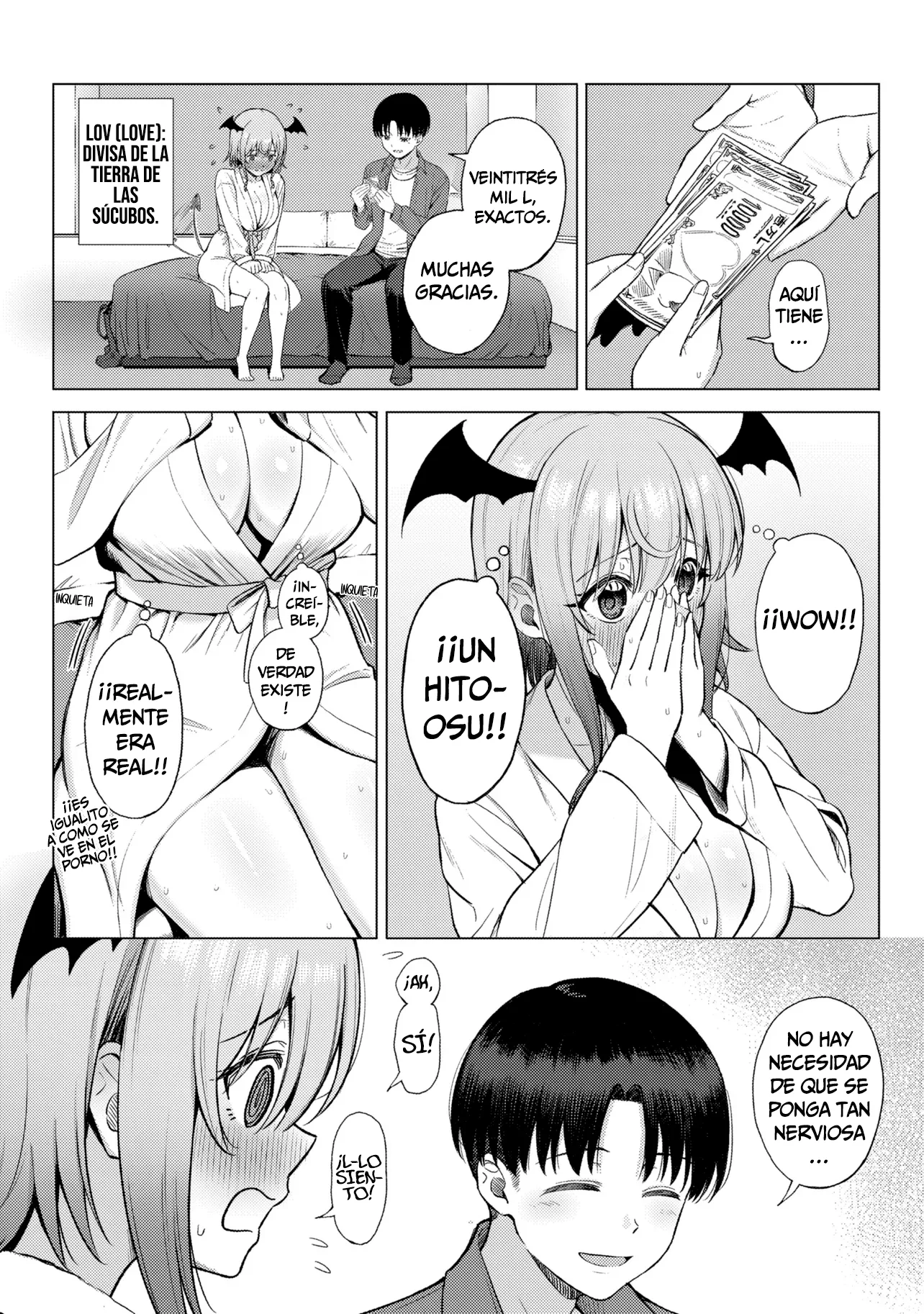 Hitoosu en la tierra de las Súcubos Capítulo 1 - Page 25