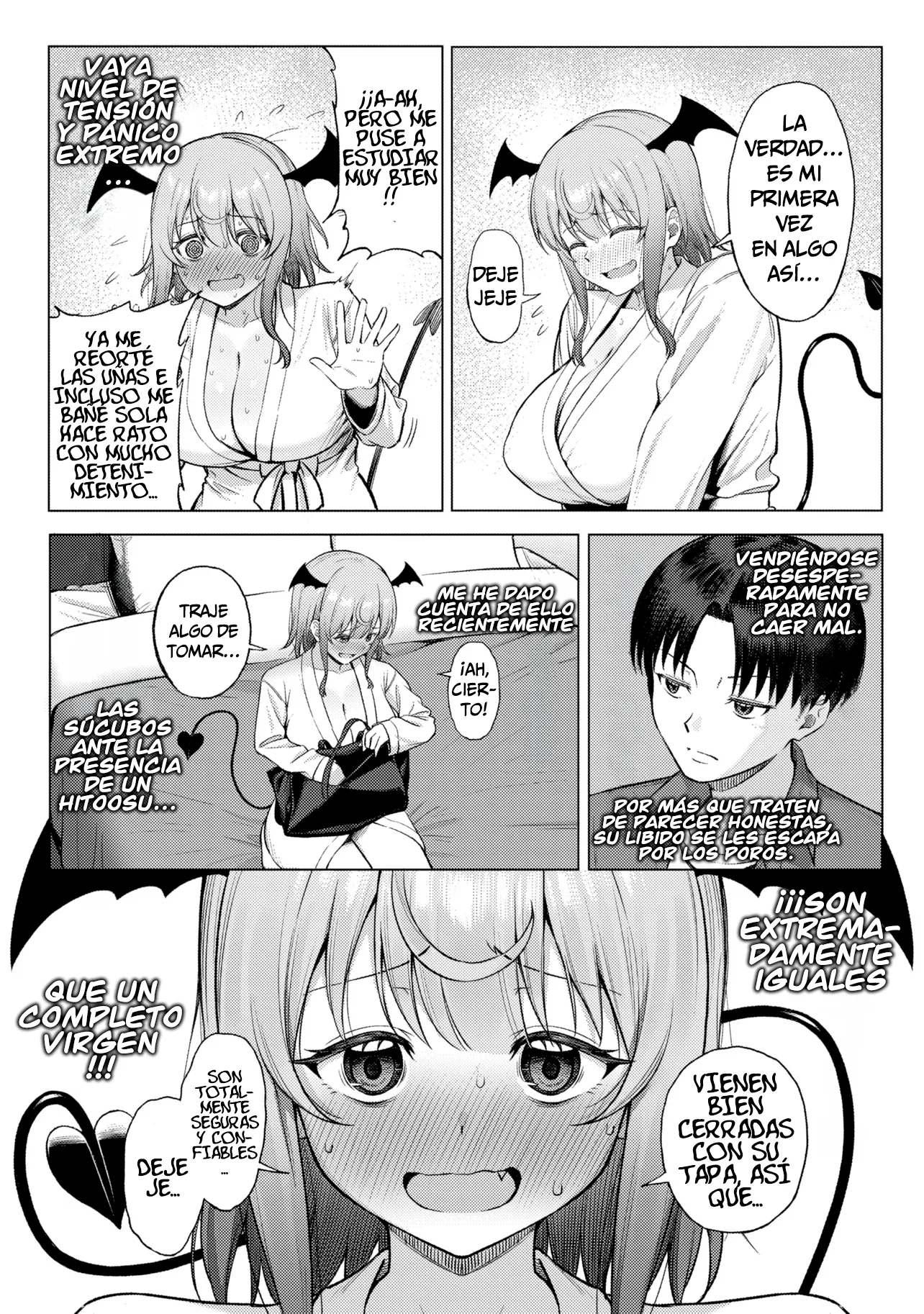 Hitoosu en la tierra de las Súcubos Capítulo 1 - Page 26
