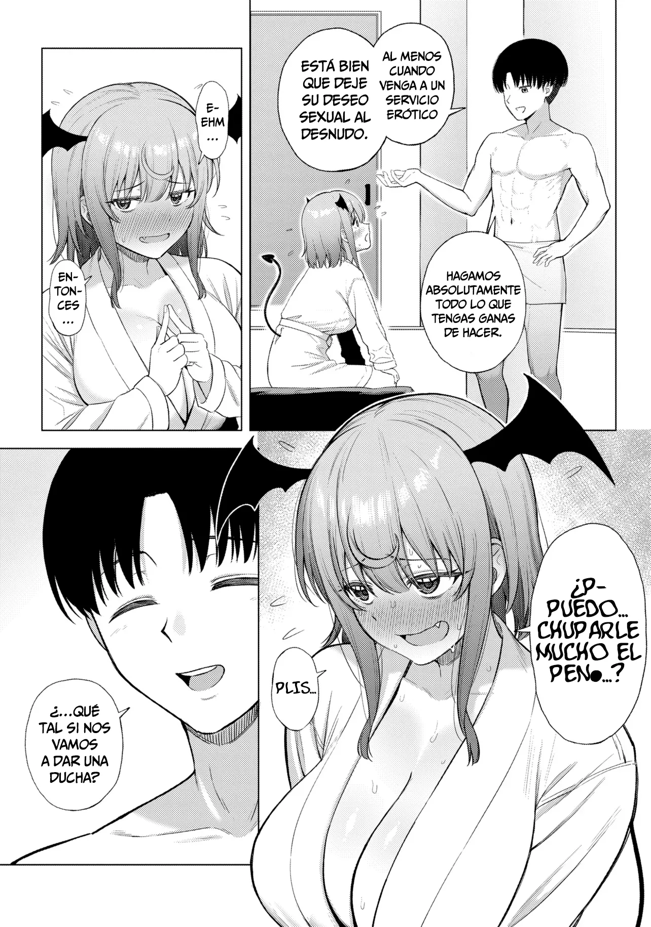 Hitoosu en la tierra de las Súcubos Capítulo 1 - Page 37