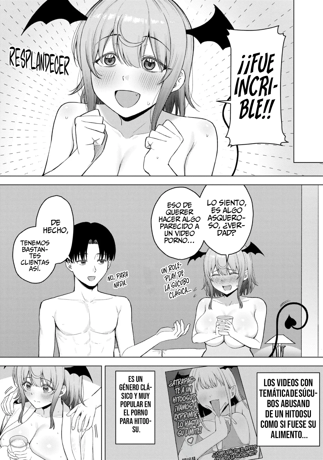 Hitoosu en la tierra de las Súcubos Capítulo 2 - Page 3