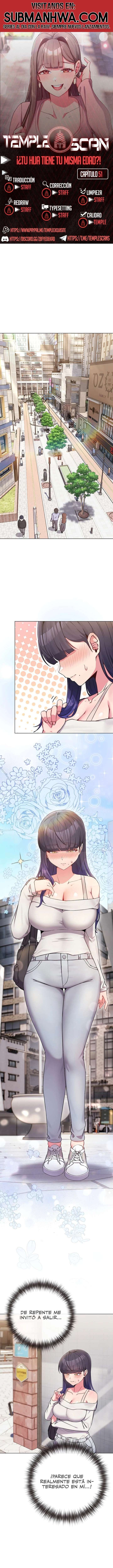 Pero, ¿¡Tienes la misma edad que mi hija?! Capítulo 51 - Page 1