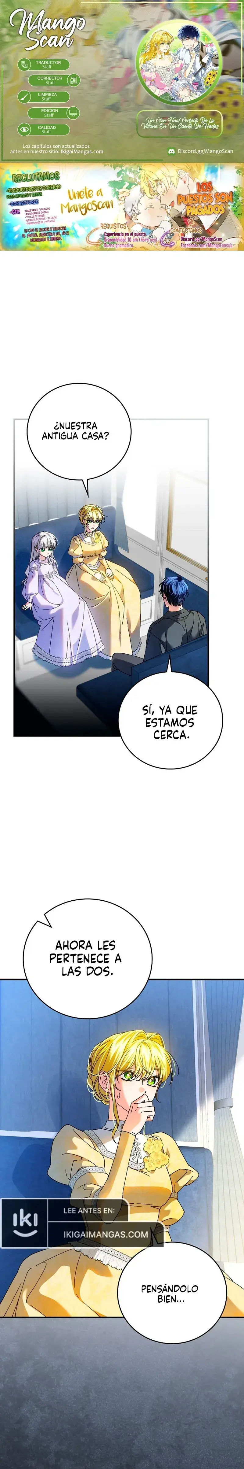 Un Plan Final Perfecto De La Villana En Un Cuento De Hadas Capítulo 106 - Page 1