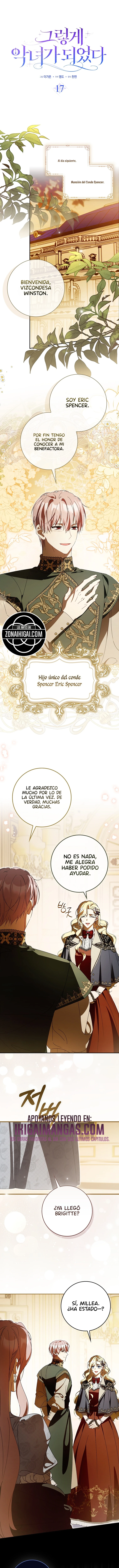 Así fue como me convertí en una villana Capítulo 17 - Page 1