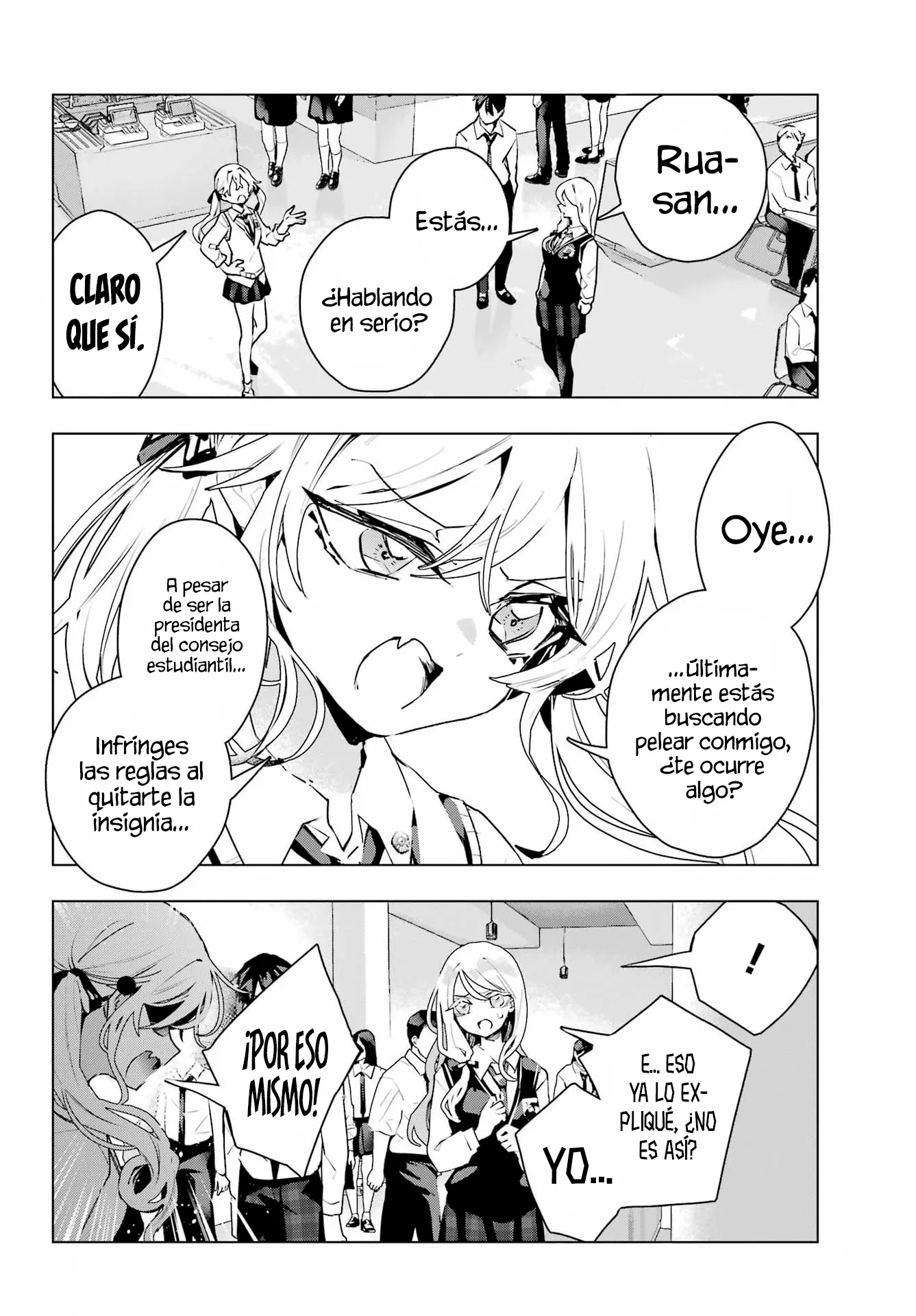 ANTA TO OSANANAJIMITTE DAKE DEMO IYANANONI! ~ZEKKOU KARA HAJIMARU S-KYUU BISHOUJO TO NO GAKUEN NARIAGARI SEIKATSU Capítulo 16 - Page 9