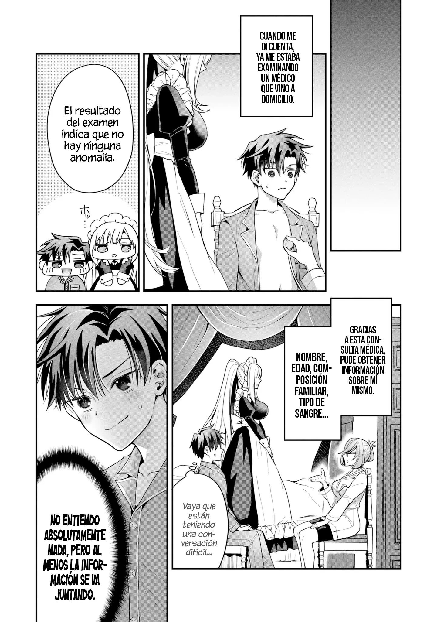El chico que cree haber reencarnado como un villano en un mundo donde la proporción entre hombres y mujeres está completamente rota Capítulo 1.2 - Page 2