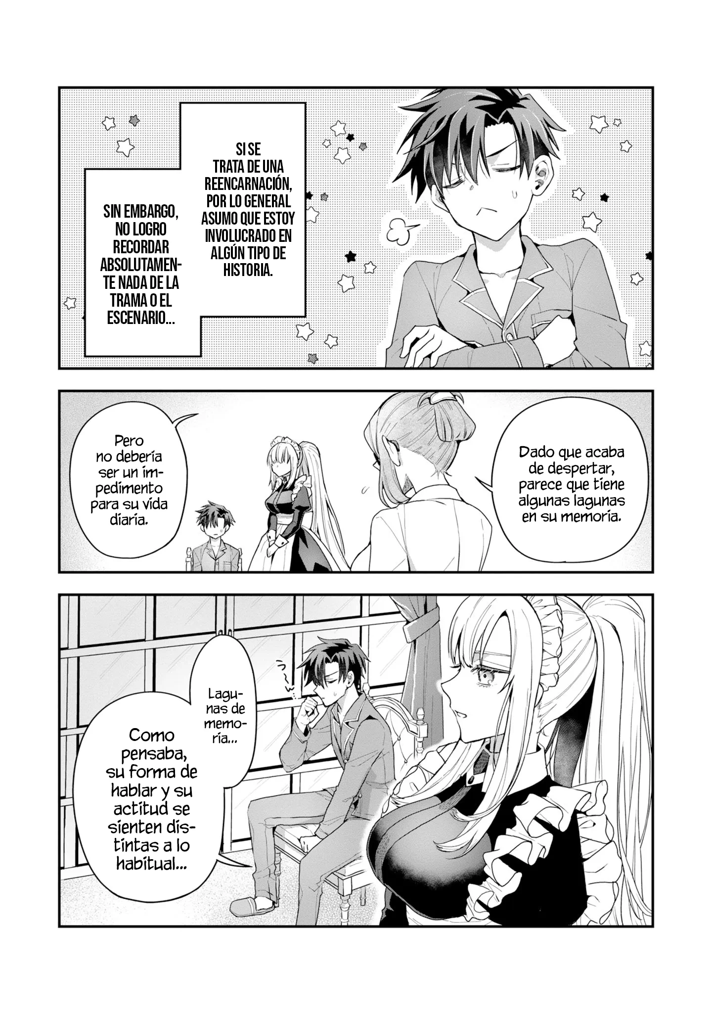 El chico que cree haber reencarnado como un villano en un mundo donde la proporción entre hombres y mujeres está completamente rota Capítulo 1.2 - Page 4