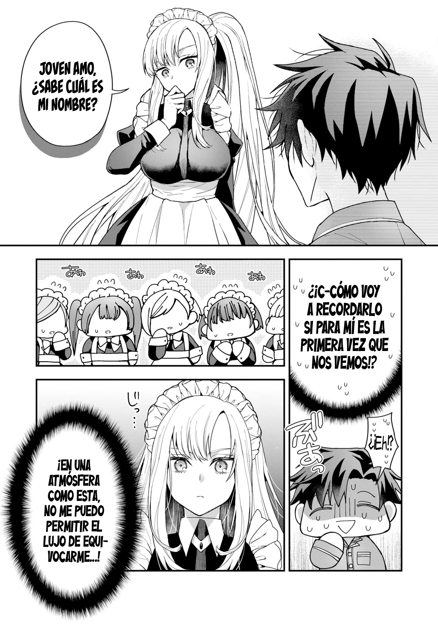 El chico que cree haber reencarnado como un villano en un mundo donde la proporción entre hombres y mujeres está completamente rota Capítulo 1.2 - Page 5