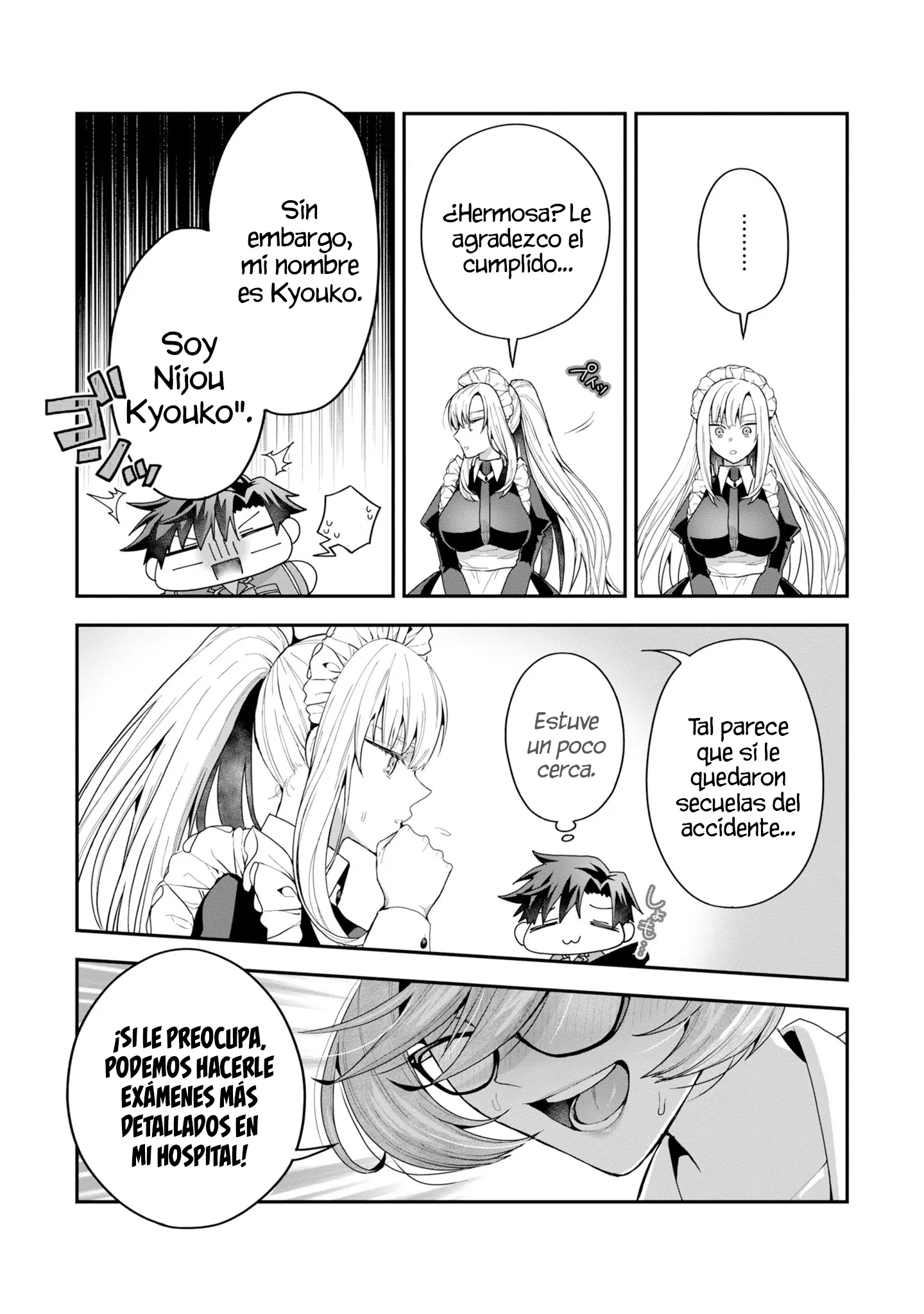El chico que cree haber reencarnado como un villano en un mundo donde la proporción entre hombres y mujeres está completamente rota Capítulo 1.2 - Page 7